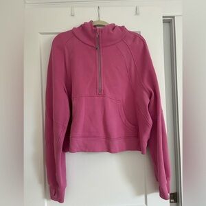 lululemon Scuba Oversized Half Zip // XL/XXL // Pink Blossom